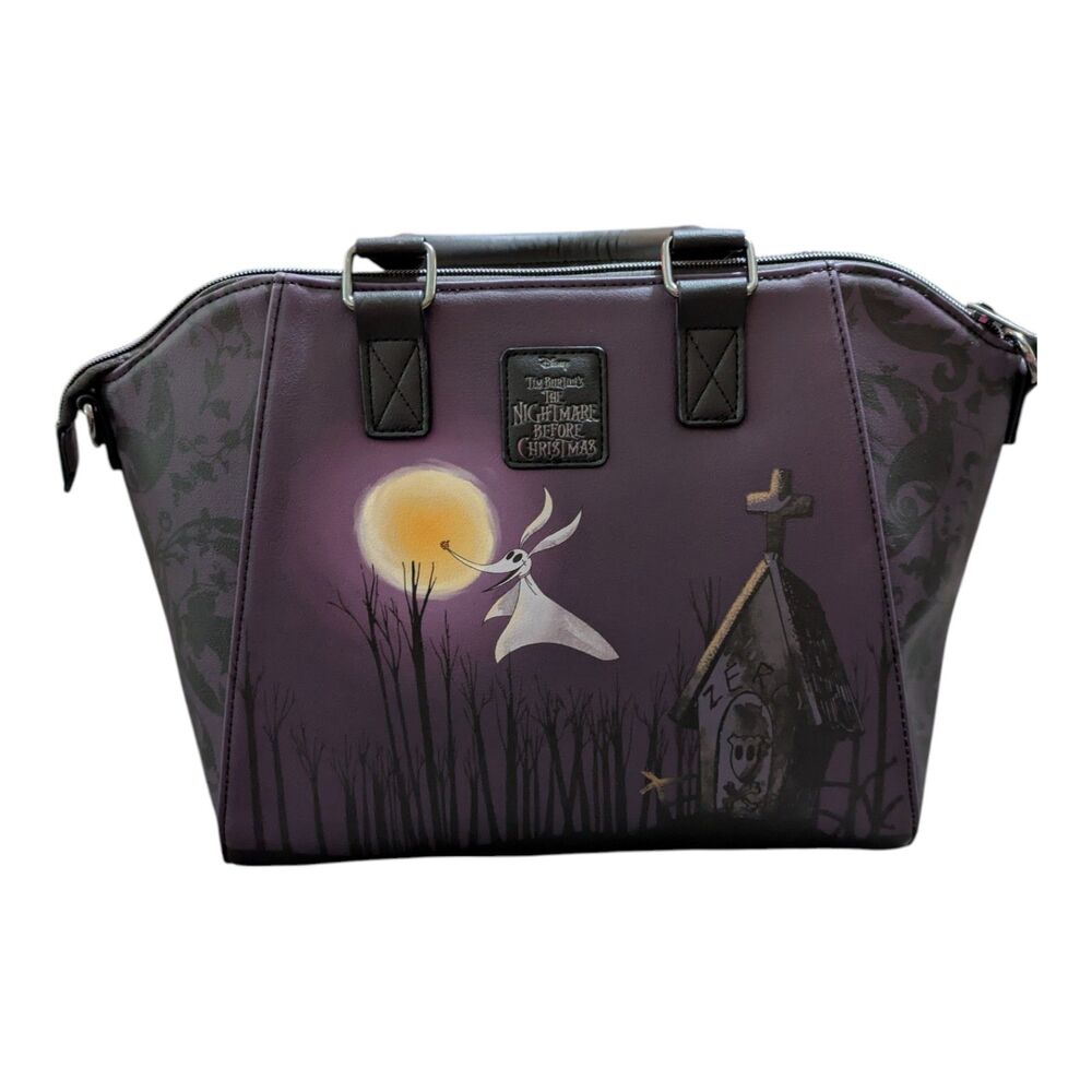 Disney Tim Burton’s The Nightmare Before Christmas Handbag Jack & Sally - Picture 5 of 7